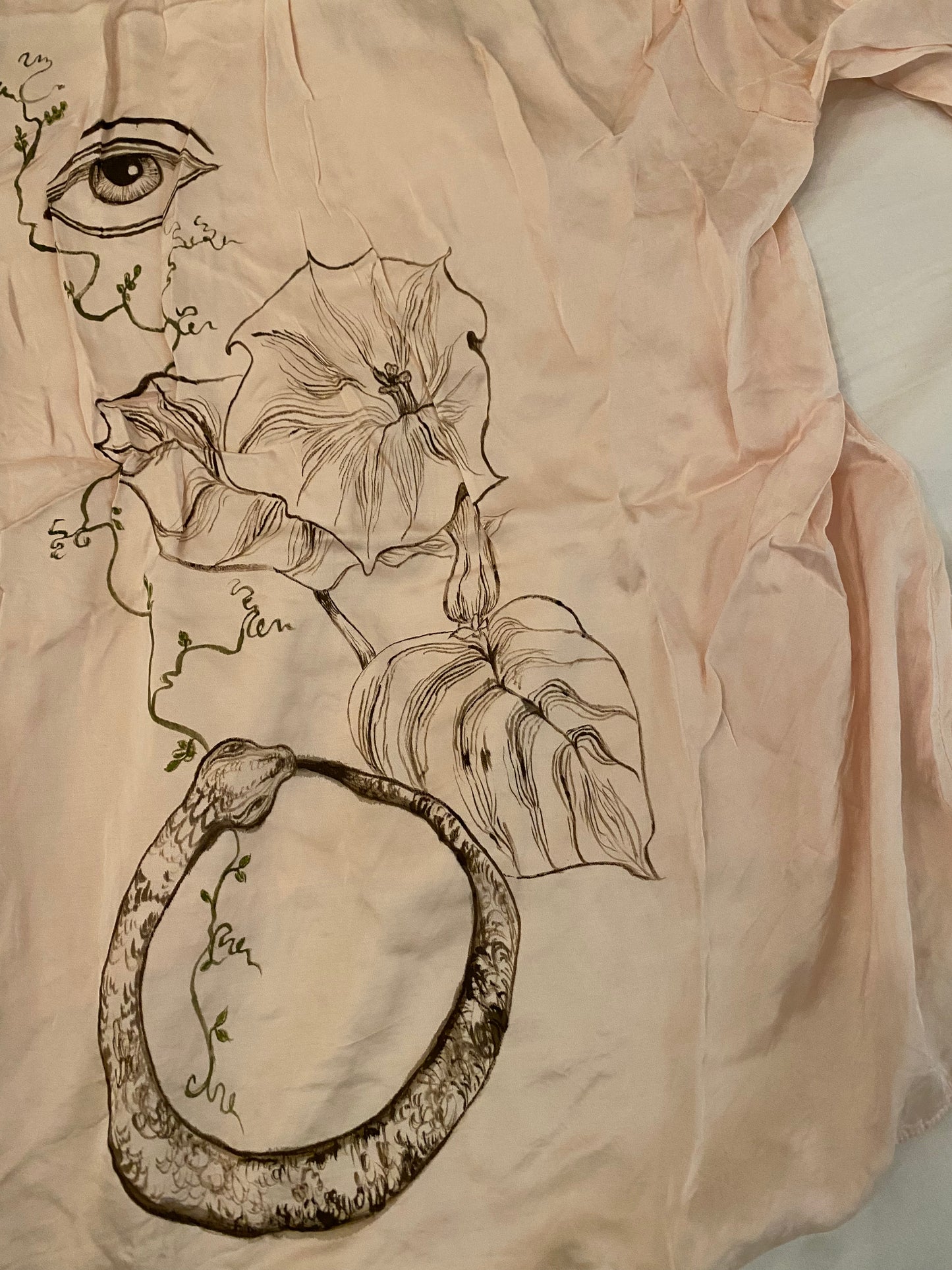 CUSTOM GARMENT - Prism Cloth – Hand-Painted, Bespoke, Healing Garment | Lacey Dupre